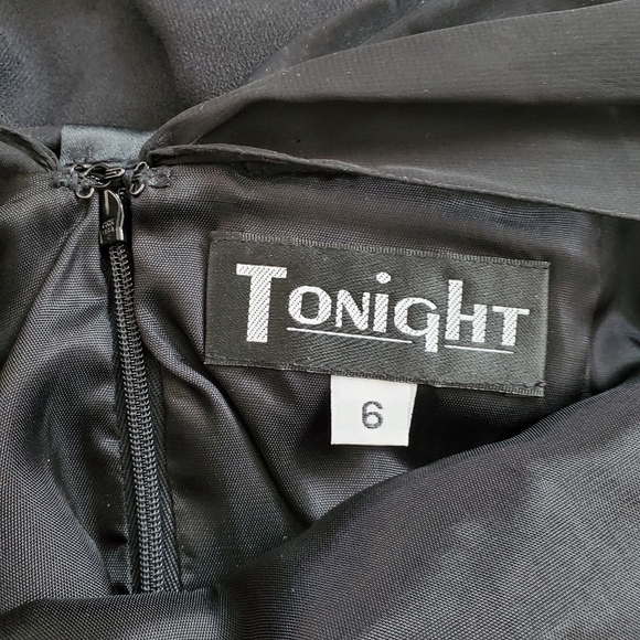 Tonight Black Bridesmaid Maxi Dress - US 6 - Picture 9 of 11